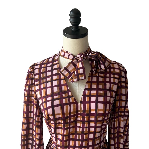 Gal Meets Glam Lindsey Windowpane Dress | 2 NWT - Picture 3 of 10